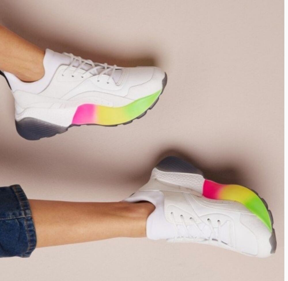 Stella McCartney Eclypse Rainbow Sneakers IT 40 US 10 Eclipse